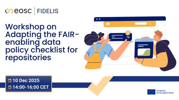 Adapting the FAIR-enabling data policy checklist for repositories Workshop