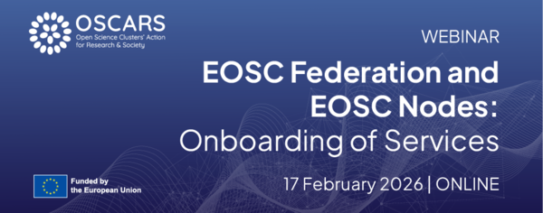 OSCARS webinar: EOSC Federation and EOSC nodes - Onboarding of services