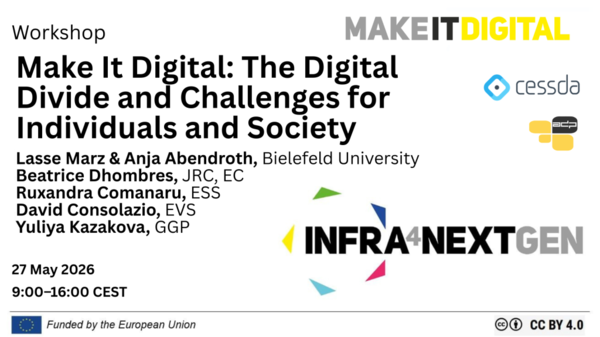 I4NG Make It Digital: The digital divide and challenges for individuals and society