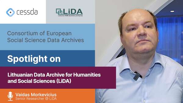 Spotlight on the Lithuanian Data Archive for Humanities and Social Sciences (LiDA)