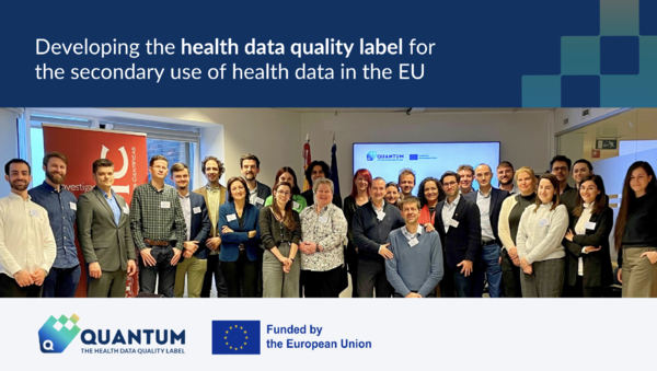 QUANTUM project kicks off to develop and implement the health data quality label for the secondary use of health data in the EU