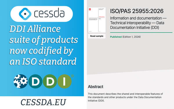 DDI Alliance suite of products now codified by an ISO standard