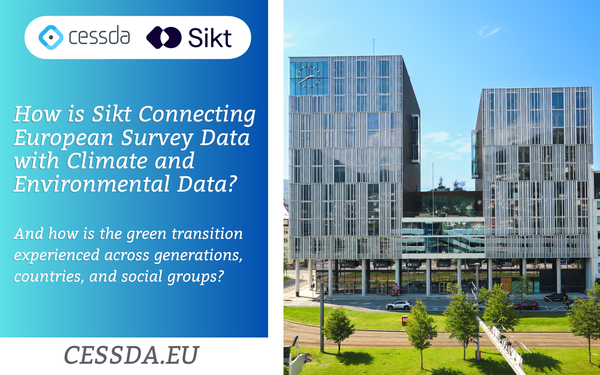 SoGreen: How Sikt Connects European Survey Data with Climate and Environmental Data