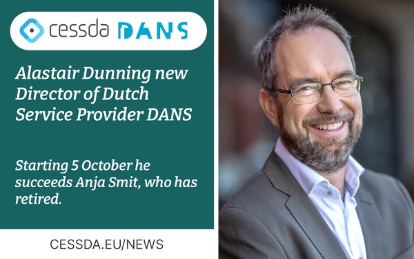 Alastair Dunning appointed Director of Dutch Service Provider DANS