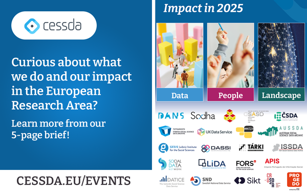 CESSDA highlights its impact across data, people, and landscape in 2025