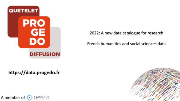 A new data catalogue for our French service provider PROGEDO