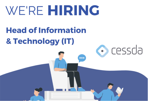 CESSDA is hiring the Head of Information & Technology (IT)