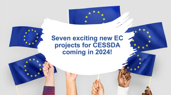 Seven exciting new EC funded projects for CESSDA coming in 2024!