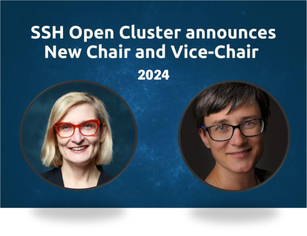 SSHOC, the SSH Open Science Cluster has a New Chair and Vice-Chair in 2024
